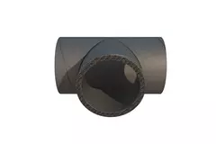 Ubbink Aerfoam 90 degree T-piece 125 mm