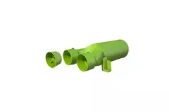 Ubbink Air Excellent 34C valve adapter 125 2x180°