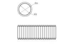 Ubbink Air Excellent 50 metres 23C flexible duct 63 52
