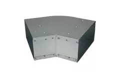 Bend 45 degrees 170x80 mm horizontal duct