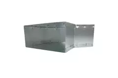 Bend 45 degrees 170x80 mm horizontal duct