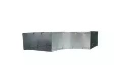 Bend 90 degrees 170x80 mm horizontal duct