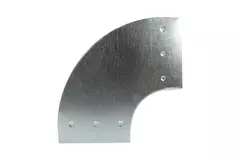 Bend 90 degrees 170x80 mm horizontal duct