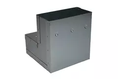 Bend 90 degrees 170x80 mm vertical duct