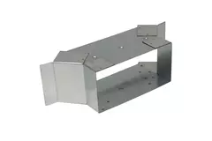 Side connection 170x80 mm for flue pipe