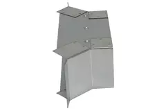 Side connection 170x80 mm for flue pipe