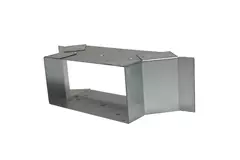 Side connection 170x80 mm for flue pipe