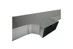 Side connection 170x80 mm for flue pipe
