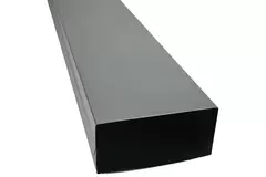 Galvanized collapse channel 170x80 mm with length 1500 mm