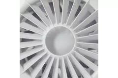 Bathroom extractor fan round - humidity sensor and timer - Ø 100 mm - aRid 100 BB HS