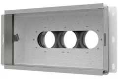 Vent-Axia Uniflexplus wall collector rear connection Insulated 3 x Ø69mm for flat duct 300 x 150mm