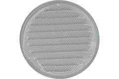 Metal ventilation grille round Ø200 mm grey - MR200P