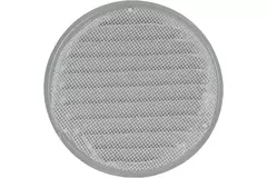 Metal ventilation grille round Ø200 mm grey - MR200P - RAL9006