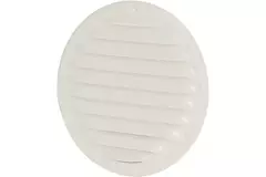 Metal ventilation grille round Ø 160mm white - MR160 - RAL9016