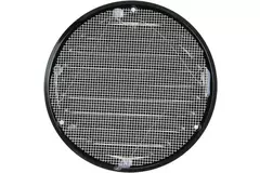 Metal ventilation grille round Ø125 mm black - MR125M - RAL9005
