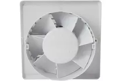 Bathroom extractor fan Ø 125 mm white - energy planet 125 HS