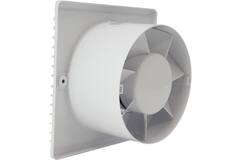 Bathroom extractor fan Ø 100 mm white - energy planet 100 S