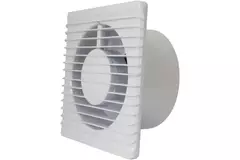 Bathroom extractor fan Ø 125 mm white - energy planet 125 HS
