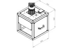 Box fan motor offline flow - MPC 225 EC TI 30