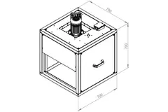 Box fan motor offline flow - MPC 355 EC TI 30