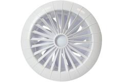 Bathroom extractor fan round white with timer - Ø 150 mm - aRid 150 BB TS