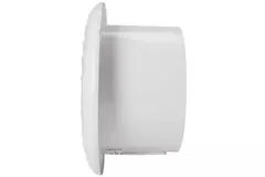 Bathroom extractor fan round white with timer - Ø 150 mm - aRid 150 BB TS