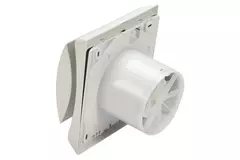 Itho Daalderop bathroom extractor fan Ø 100 mm - white with timer BTV-N201 T