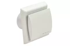 Itho Daalderop bathroom extractor fan Ø 100 mm - white with timer BTV-N201 T