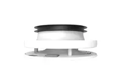 Vent-Axia Uniflexplus RV 100 mm adjustable supply and drain valve - white