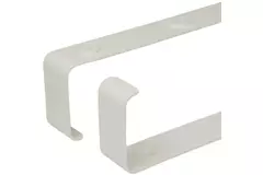 Rectangular plastic brackets (2 pieces) 220 x 90mm - KZ29