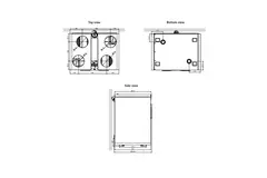 Duco MVHR unit DucoBox Energy Comfort Plus D450 - plug type G