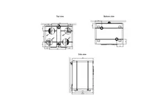 Duco MVHR unit DucoBox Energy Comfort D400 - plug type G