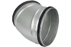 Round spiral bend 30° Ø 80mm for spiral duct