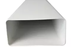 Rectangular plastic ventilation duct 110 x 55m L=1 metre - K-1