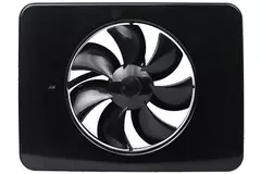 Vent-Axia Lo-Carbon iQ bathroom extractor fan Fresh Intellivent BLACK Ø100 - 125 mm