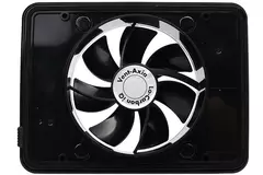 Vent-Axia Lo-Carbon iQ bathroom extractor fan Fresh Intellivent BLACK Ø100 - 125 mm