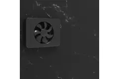 Vent-Axia Lo-Carbon iQ bathroom extractor fan Fresh Intellivent BLACK Ø100 - 125 mm