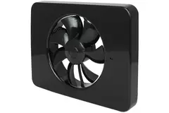 Vent-Axia Lo-Carbon iQ bathroom extractor fan Fresh Intellivent BLACK Ø100 - 125 mm