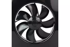 Vent-Axia Lo-Carbon iQ bathroom extractor fan Fresh Intellivent BLACK Ø100 - 125 mm