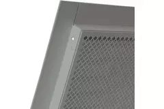 Metal grille industrial 150x200mm zinc - MRF1520Zn