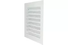 Metal grille industrial 300x300mm white - MRF3030