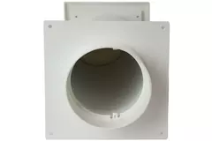 Through-wall ventilation kit SPK3 Ø100mm with check valve