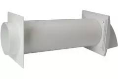 Through-wall ventilation kit SPK3 Ø100mm with check valve