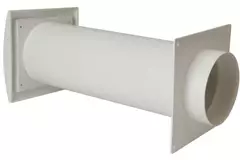 Through-wall ventilation kit SPK4 Ø125mm with moveable blades