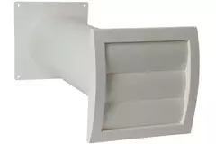 Through-wall ventilation kit SPK4 Ø125mm with moveable blades
