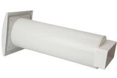 Through-wall ventilation kit SPK6 Ø100mm with moveable blades