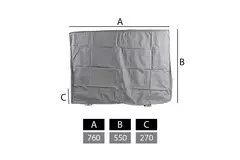 Cover for outdoor units small 760 x 550 x 270 mm