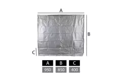 Cover for outdoor units X-large 950 x 850 x 400 mm