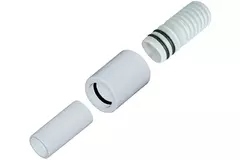 Connection sleeve for flexhose