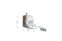Sauermann Mini monoblock condensate water pump 20l/h